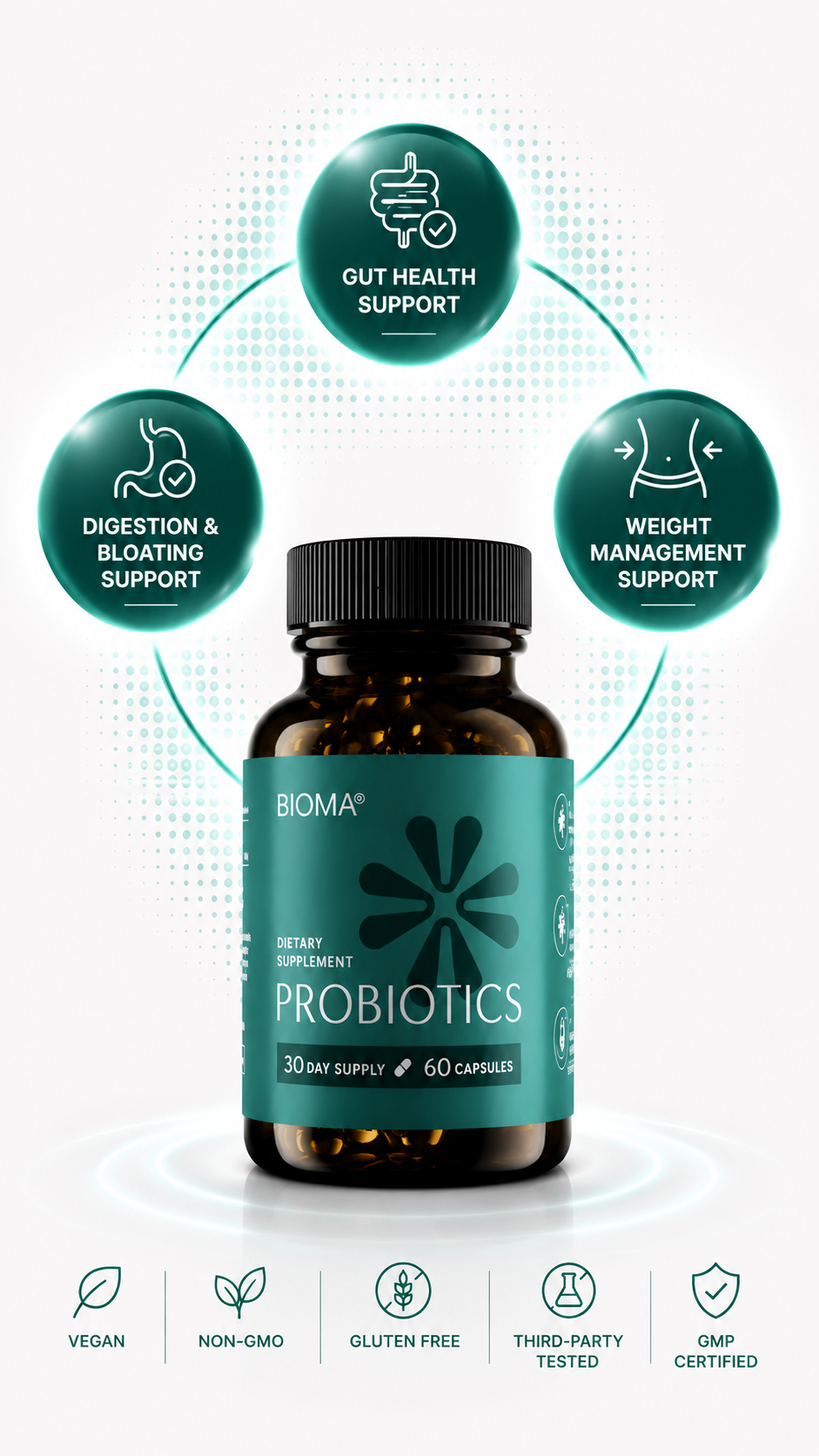Bioma Probiotics bottle