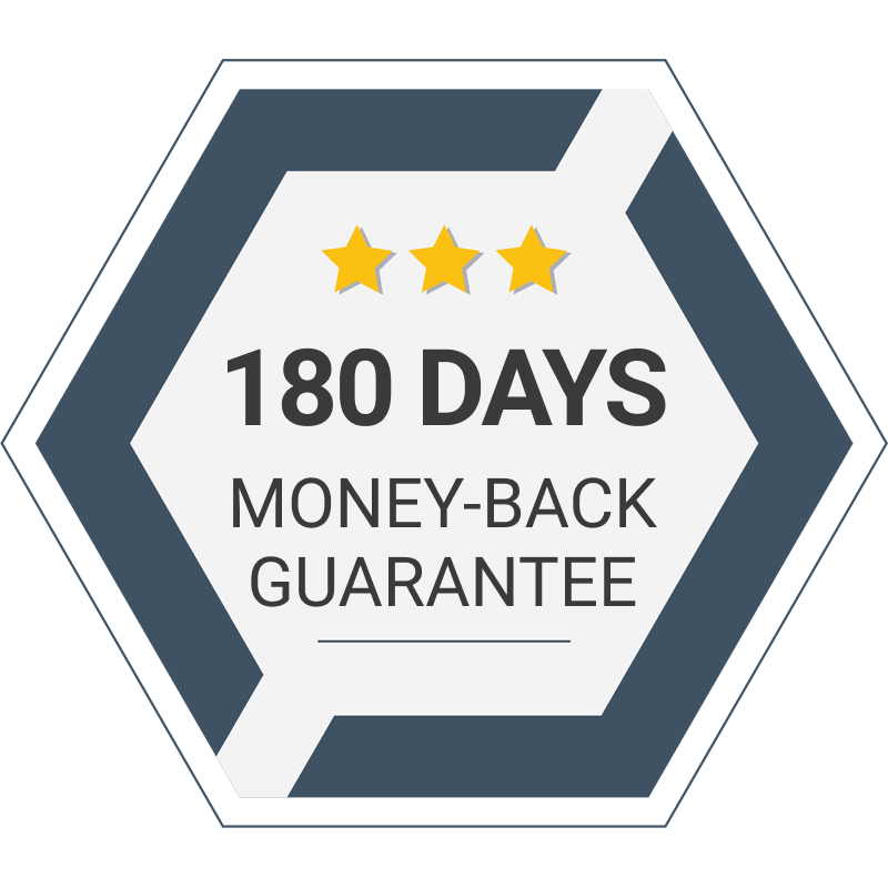 Clear Vision Pro 180-Day Money Back Guarantee